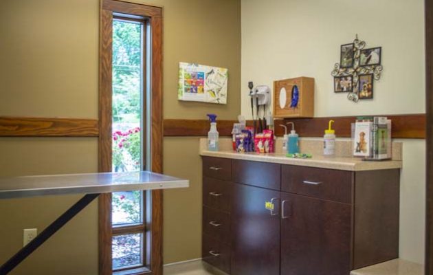 One of the exam rooms