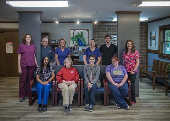 A group photo of the Prinecrest team